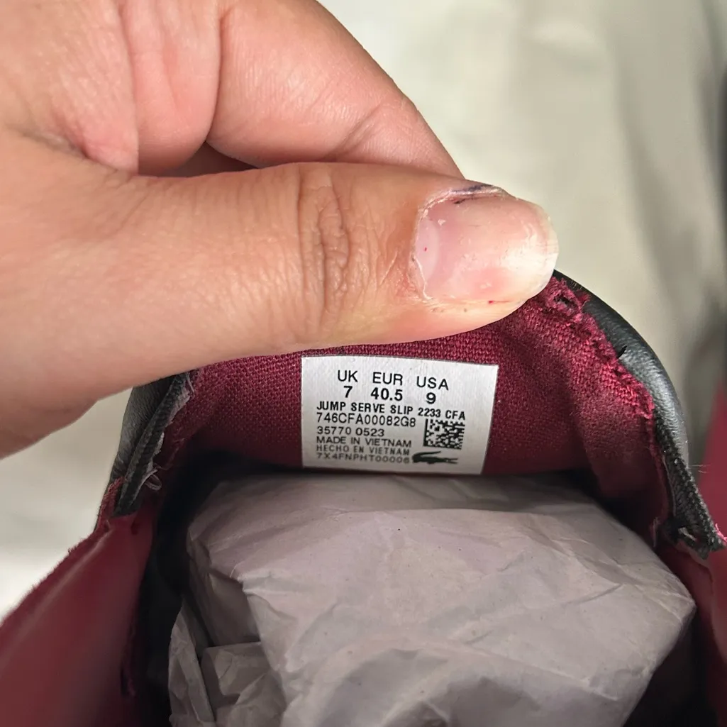 Woman's Sneakers & Athletic Shoes Lacoste Jump Serve Slip 2233 CFA size 9 - Image 8