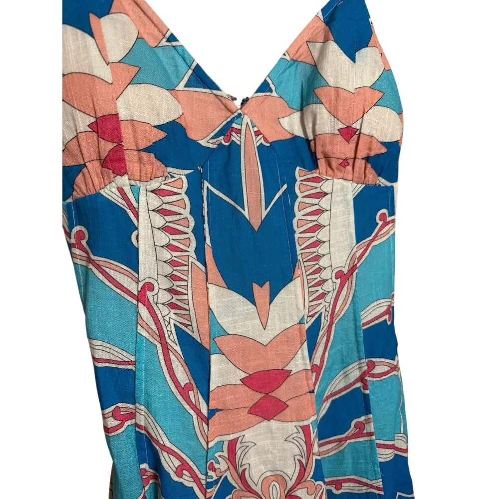 Love the Label Chloe Midi Dress in Bennett Print Sz. XS - Image 4