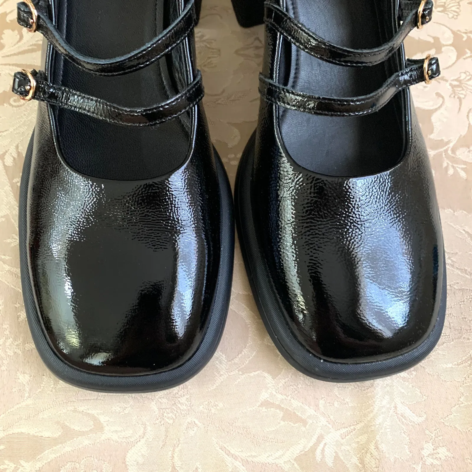 NEW Vagabond Ansie Patent Leather Mary Jane Pumps in Black - Image 6