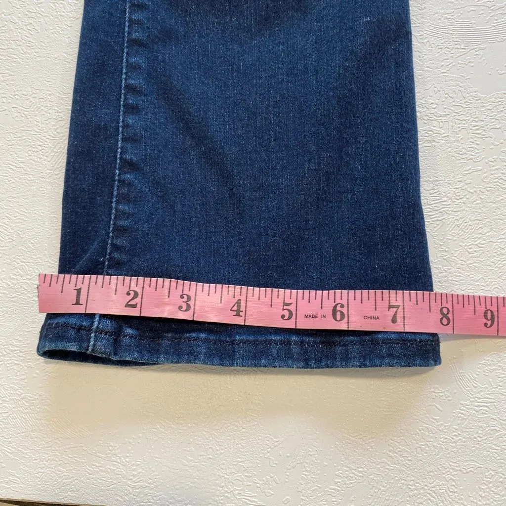 FRAME Le Crop Mini Boot Jeans Women Size 25 Dark Wash High Rise Bootcut Denim - Image 4