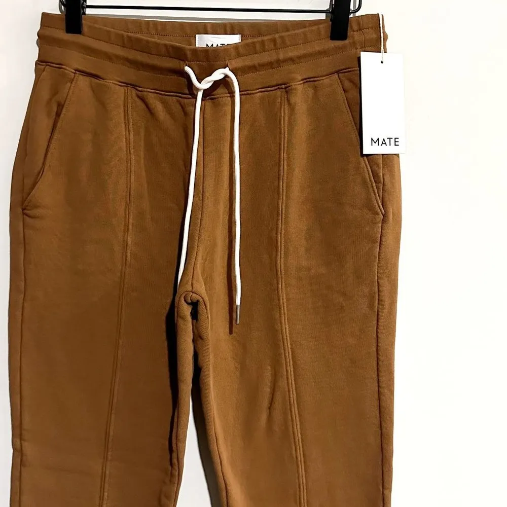 NWT MATE the Label Amber Fleece Front Seam Jogger - S - Image 6