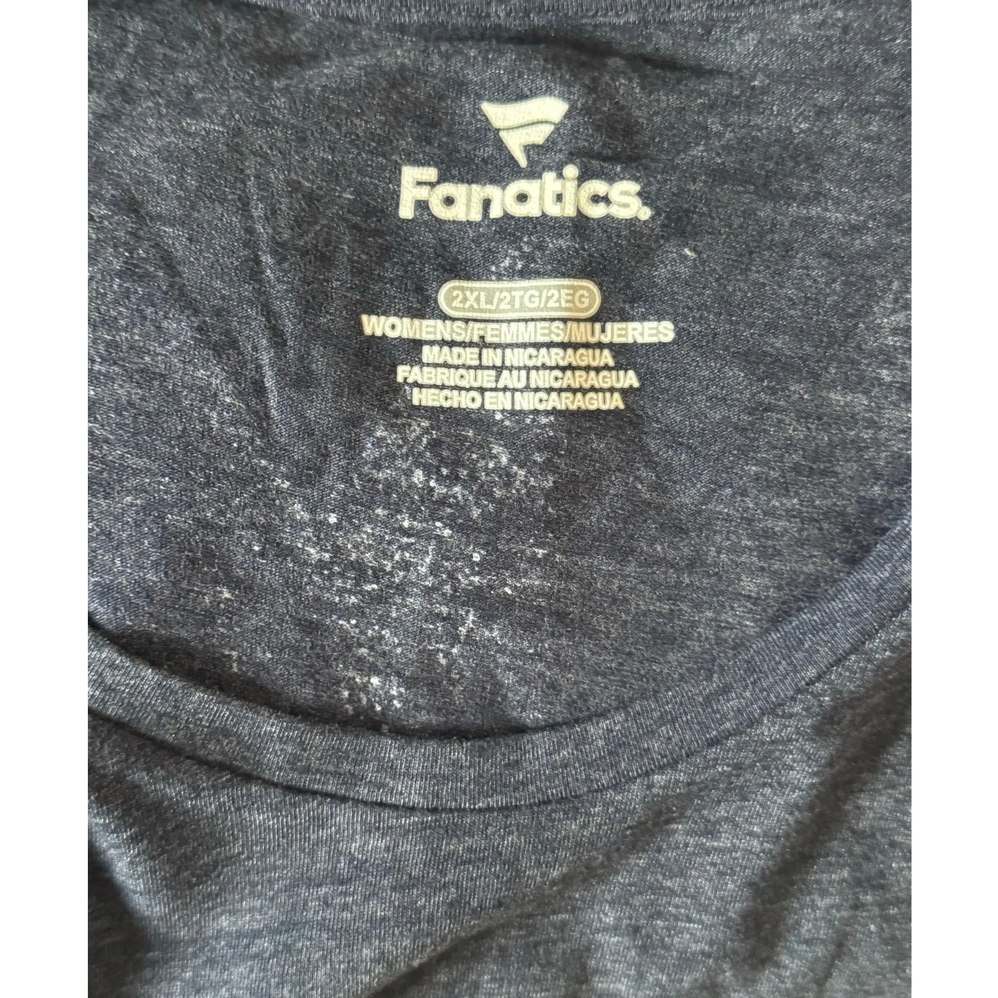 NWOT! Fanatics West Virginia Mountaineers Tri-Blend T-Shirt - Size 2XL - Image 6