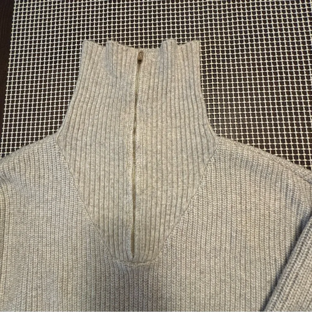 cupcakes & cashmere Cream Ribbed Turtleneck Sweater - Image 7