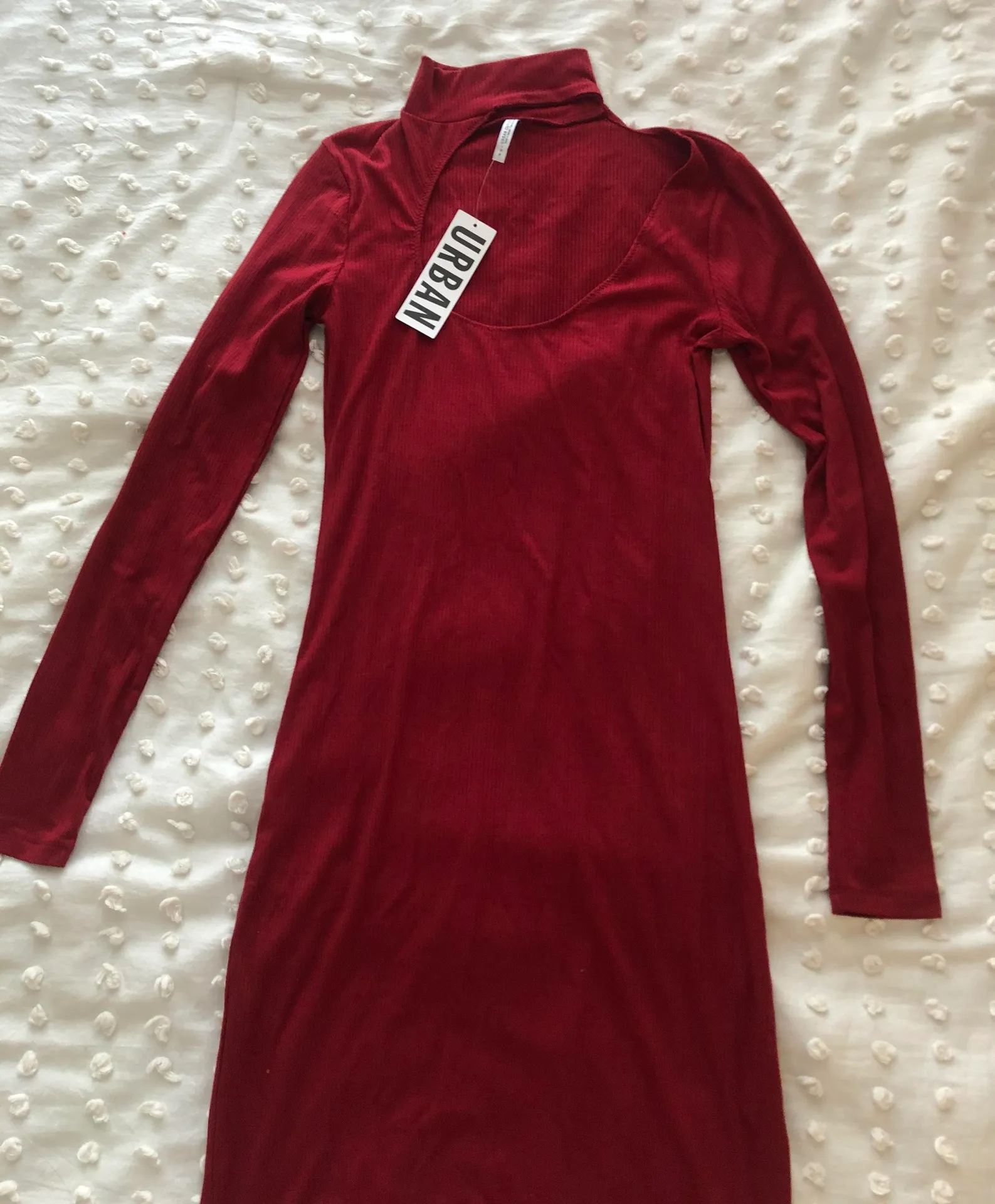 Red Cutout Dress  - Image 2