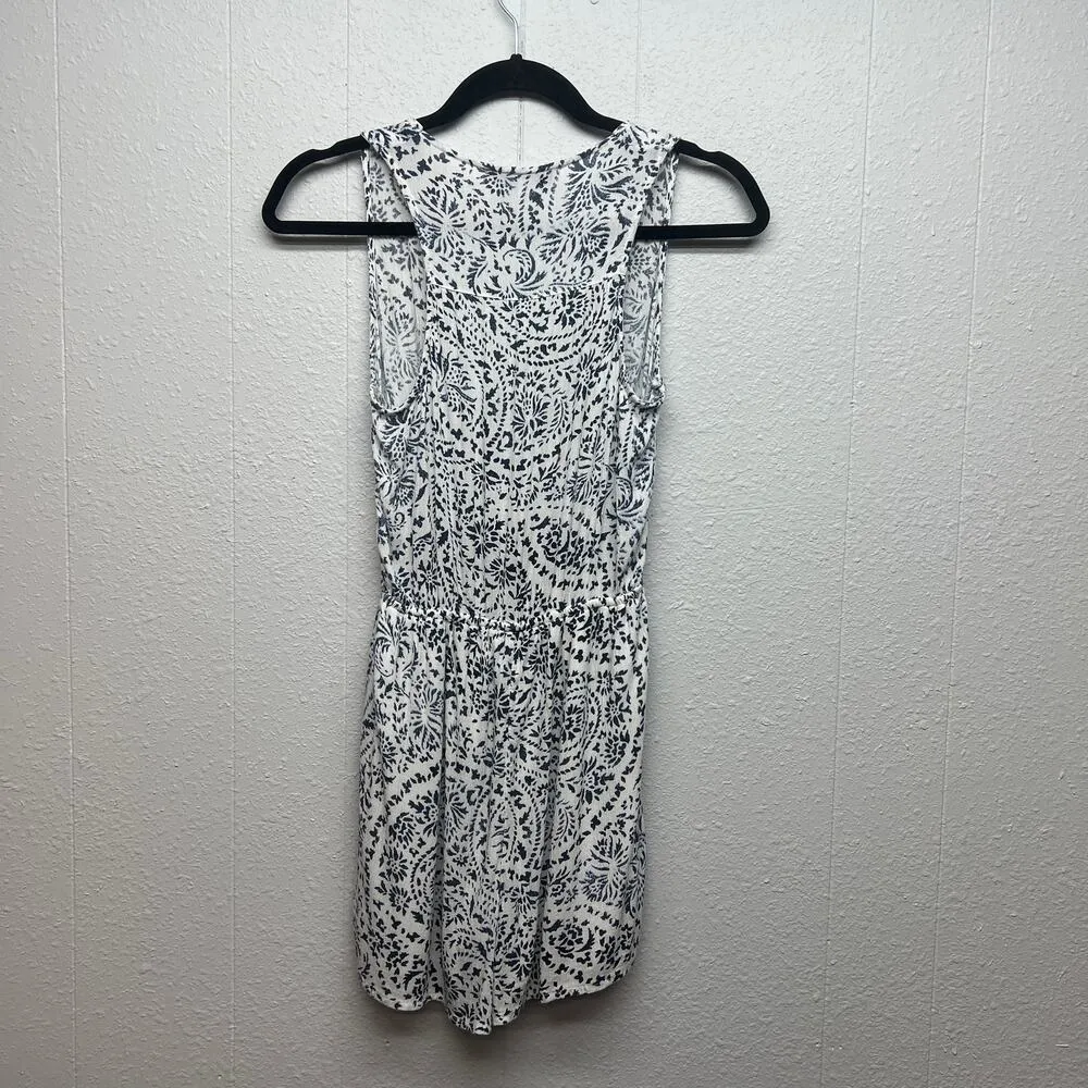 Abercrombie & Fitch Vacation  Floral Chic Coastal Beachy Boho Romper Size XS - Image 5