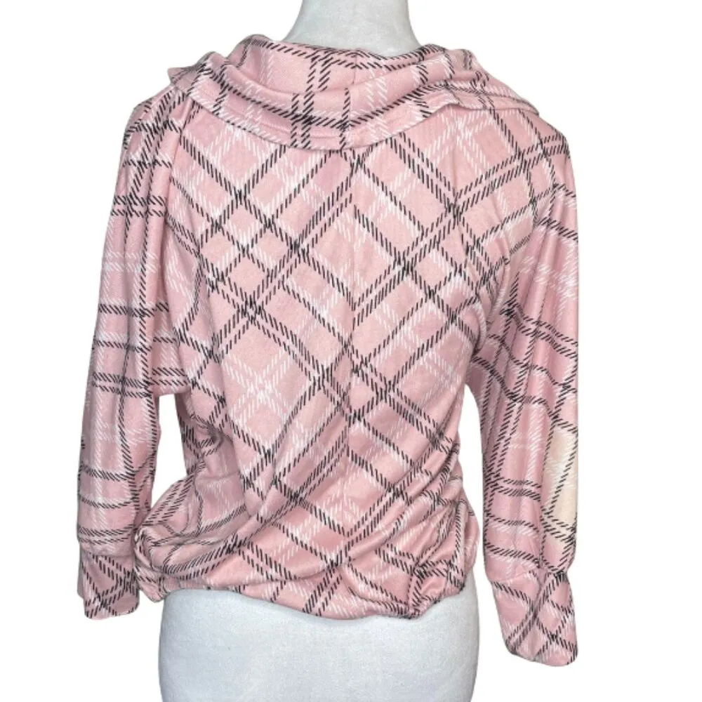 Women's Cowl Neck 3/4 Sleeve Sweater Top Casual XL - Image 3