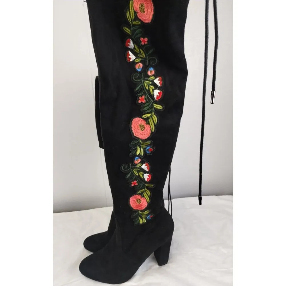 Unique Women's Black Shoes/Boots/Over Knee Size 10 SKU 2919 - Image 4