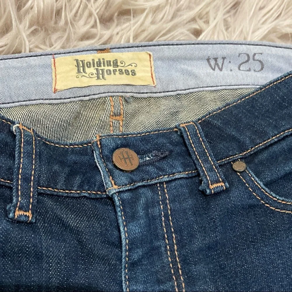 Anthropologie holding horses jeans size 25 - Image 2