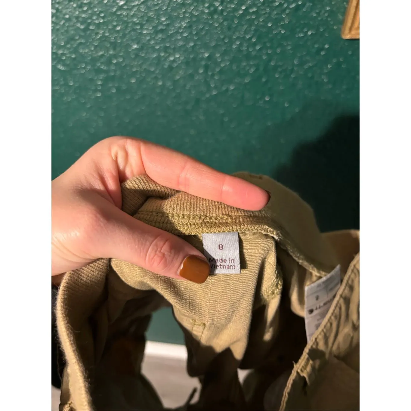 Carhartt Rugged Flex Ripstop Short Sz 8 Womens Tan - Image 3