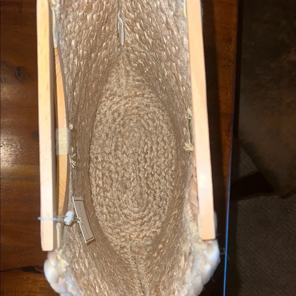 L👀k at this!! Fun Beaded Heart Tote Bag!! 🤍🤎🤍🤎 - Image 5