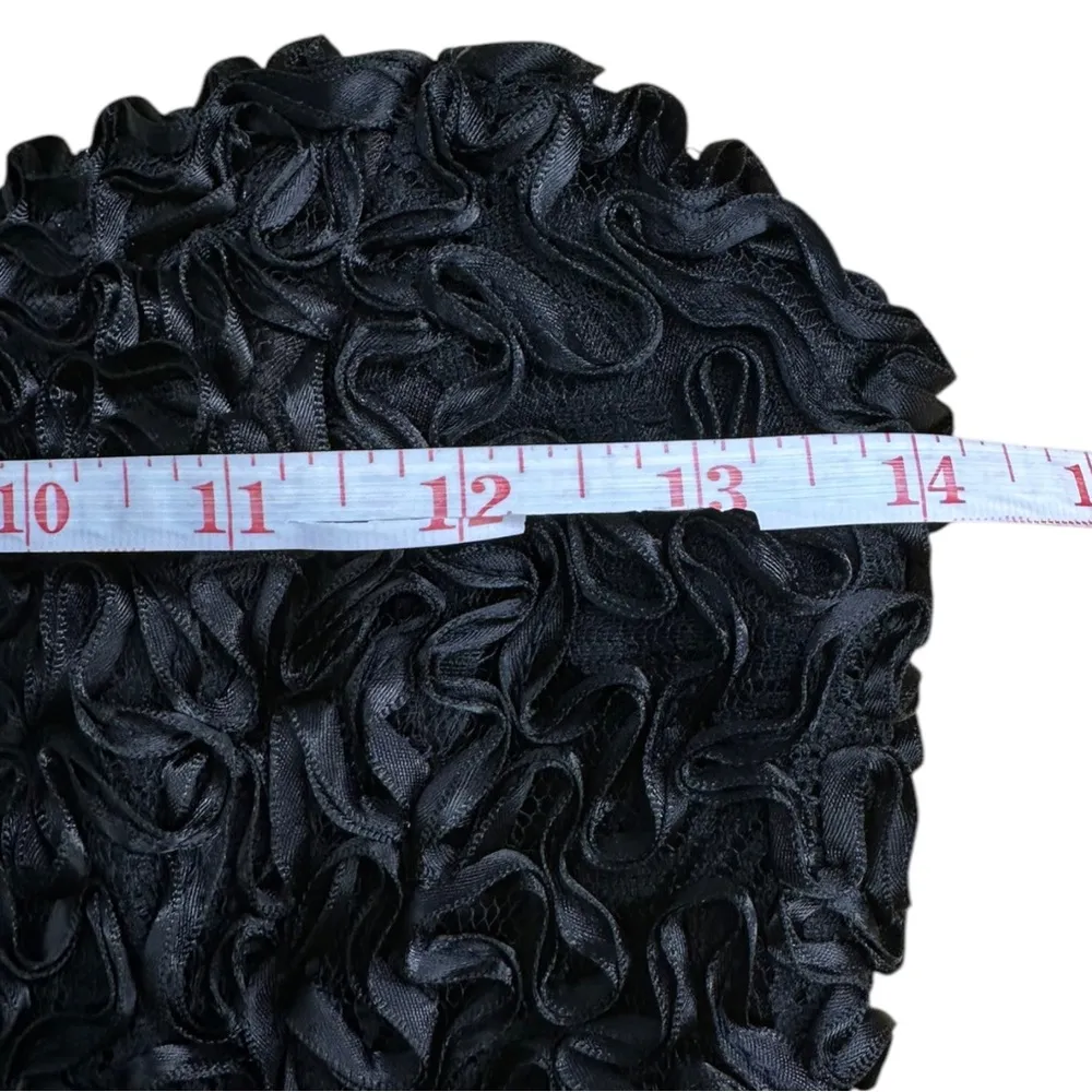 VICTOR COSA for Sak’s Fifth Avenue Black Strapless Cocktail Dress Size 4 - Image 6