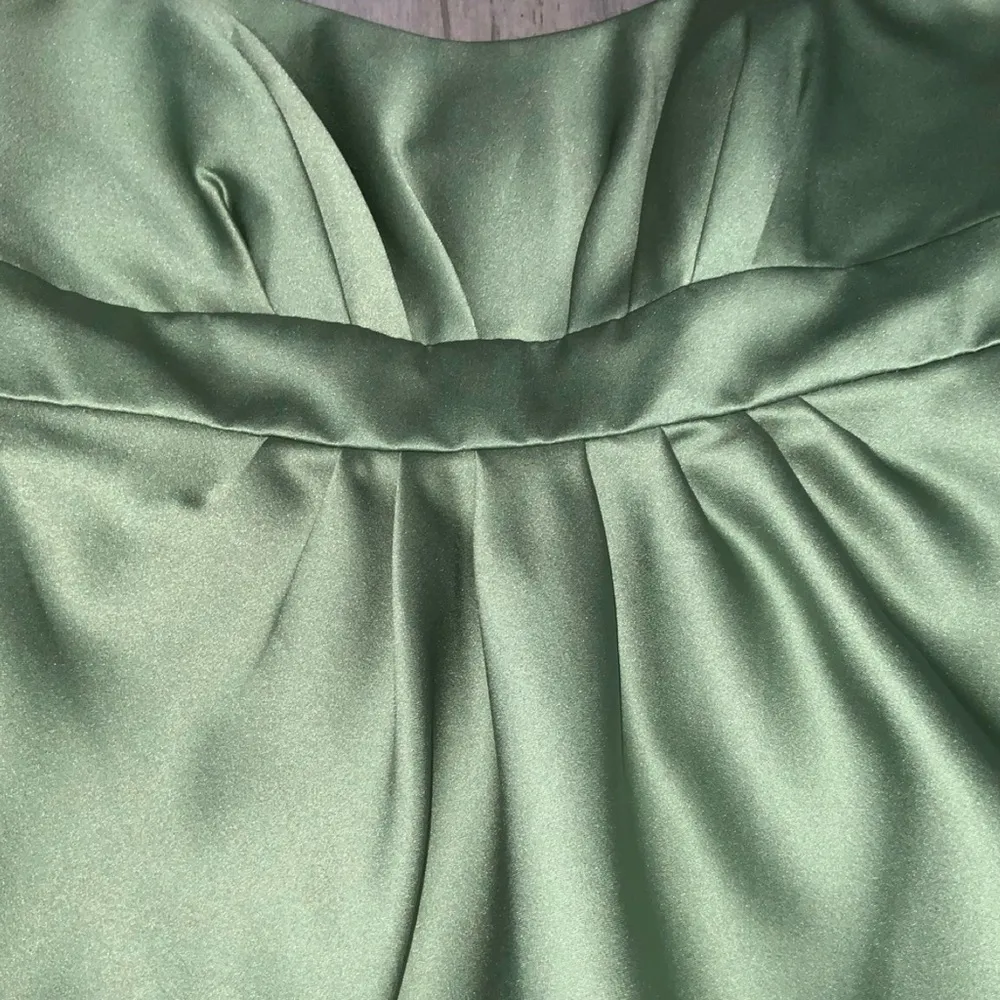 Cocktail Satin Strapless Mint Green Prom Formal Dress Sz 8 NWT - Image 4