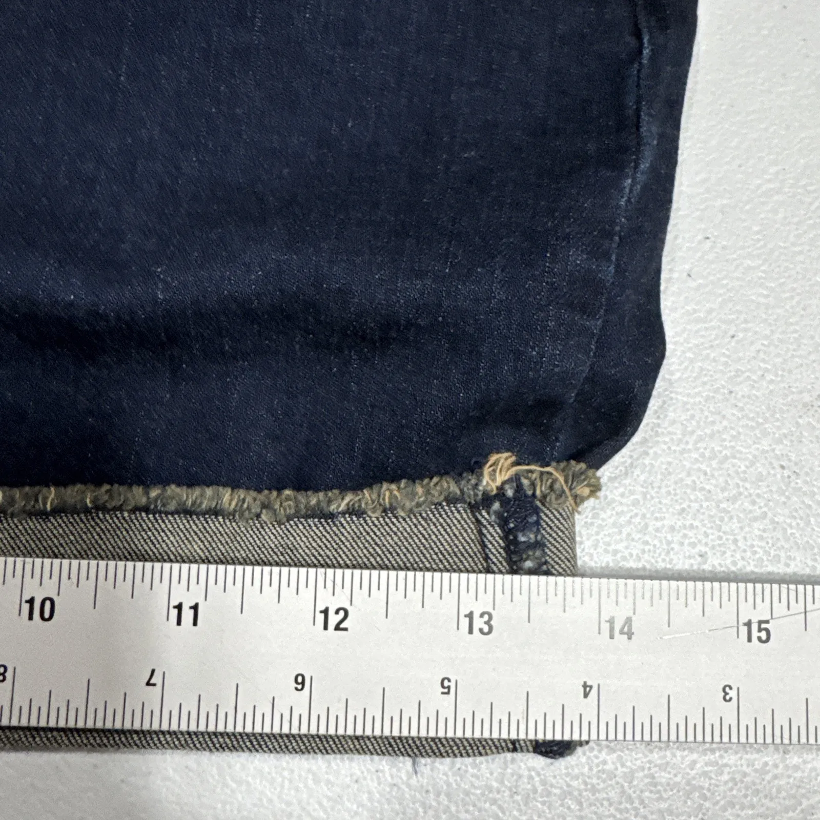 Candace Cameron Bure Blue Denim Jean Cut Off Shorts Size 20W Ventura A488192 - Image 13