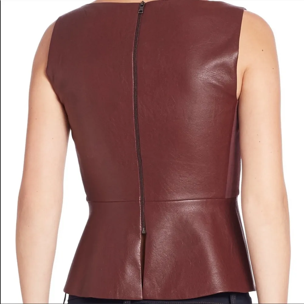 BCBGMAXAZRIA peplum top - Image 2