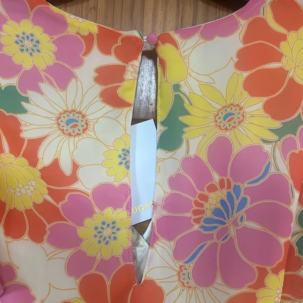 Sugarlips Zippy Tropical Floral Babygirl Romper - Image 8