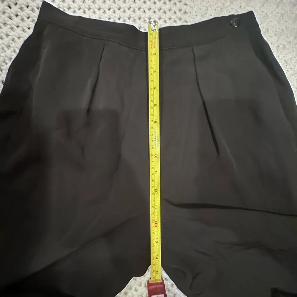 GIORGIO ARMANI LE COLLEZIONI SIZE 10 USA 44 Italy Black Trousers open down - Image 11