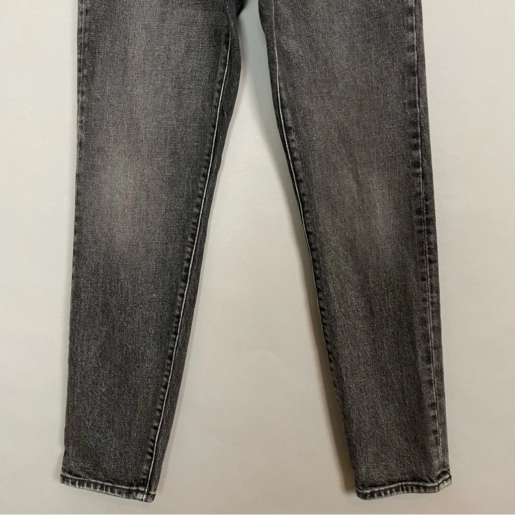 Levi's Wedgie Icon Jeans Better Weather‎ Women Size 25 Gray Button Fly Tapered - Image 8