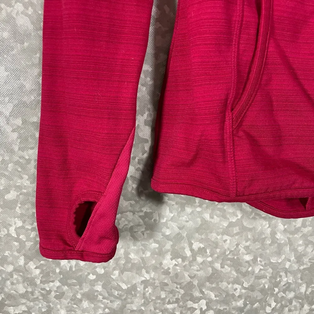 Mondetta Women's Pink Hooded Full Zip Activewear Jacket - Size Small - Pockets - Image 4