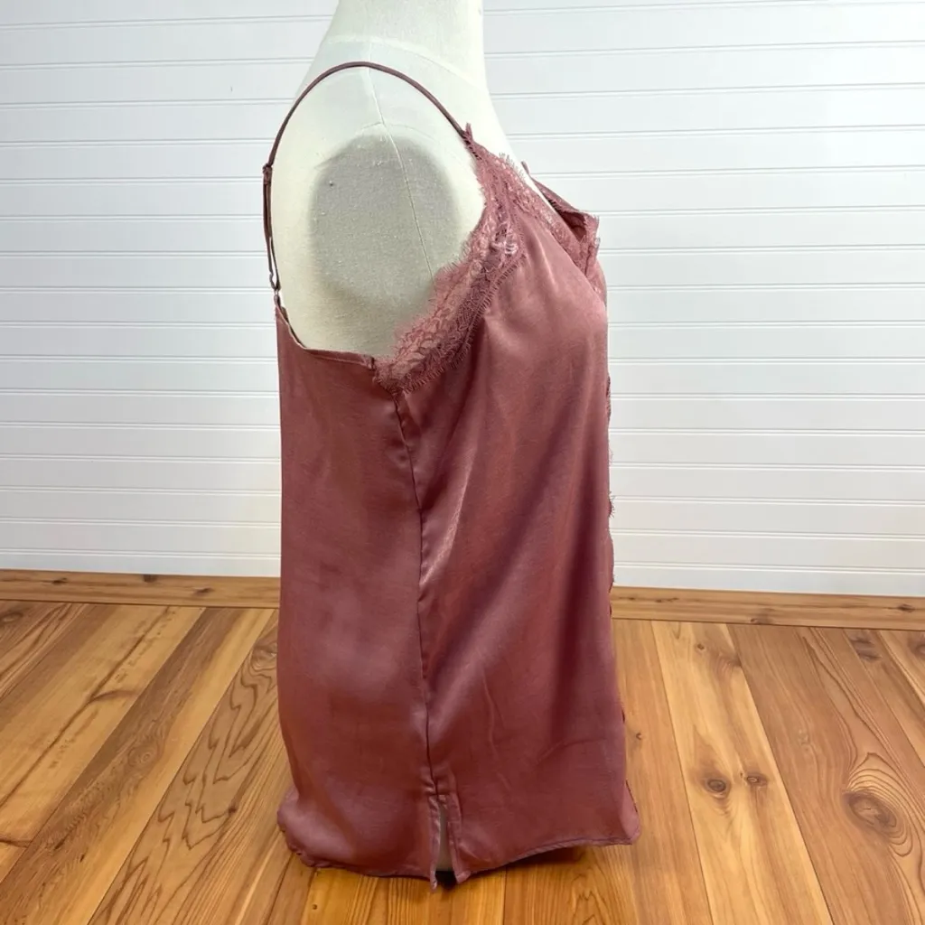 Satin Lace Sleeveless Camisole Woven Tank Plus Size 2X Oddi Adjustable Feminine - Image 5