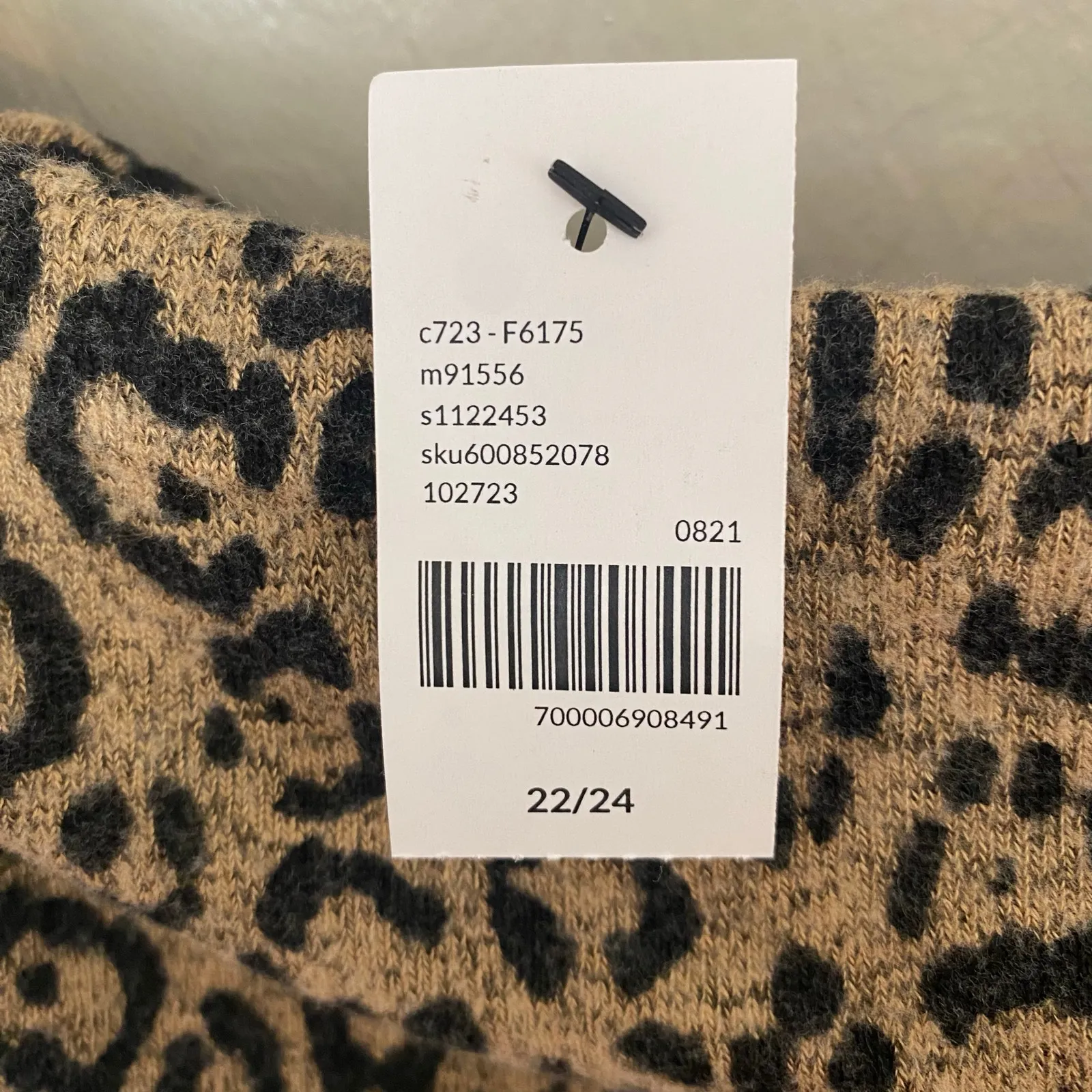 Lane Bryant Leopard Midi Dress Womens Size 22/24 Holiday Party Cozy Soft - Image 4