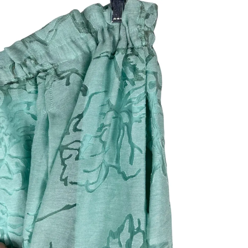 Lane Bryant Burnout Crinkle Skirt Sweet Mint Green Lined 14/16 New - Image 10