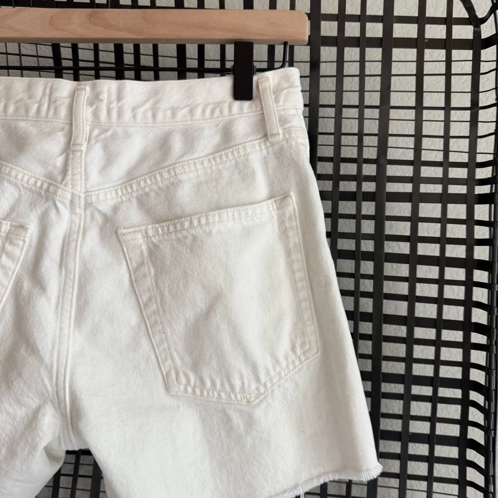 Agolde Reese Relaxed Cutoff Shorts - Image 5