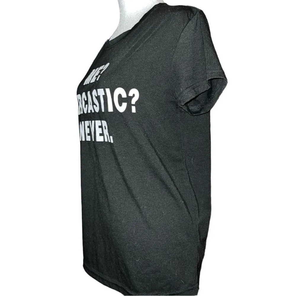 Cute black fun sayings T - Image 5