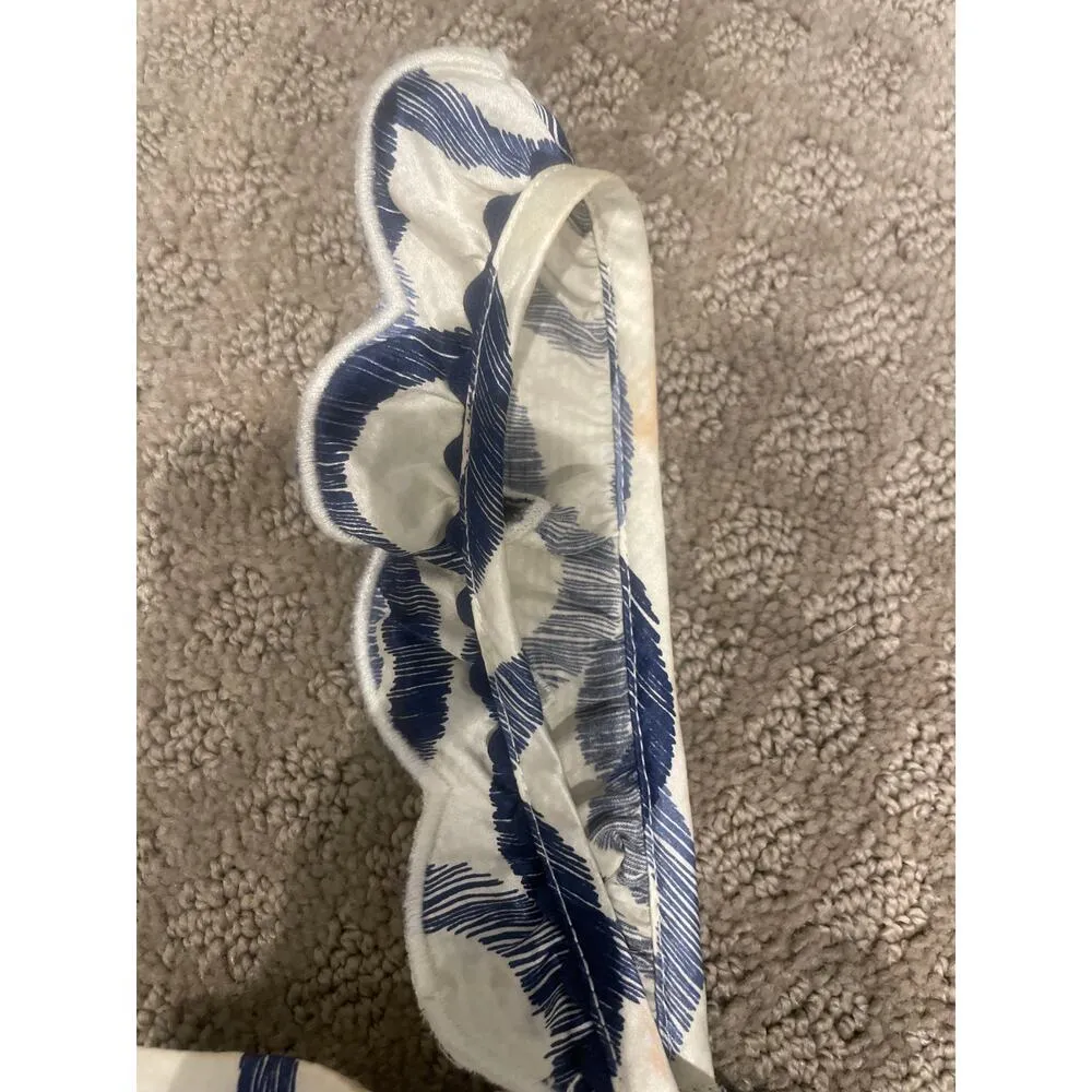 Juicy Couture Y2K 100% Silk Geometric Print Babydoll Top, sz 0 - Image 8