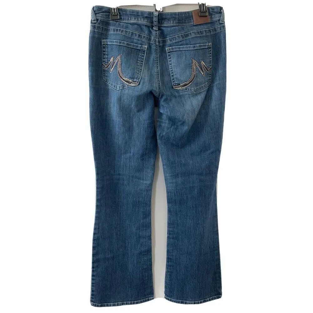 Maurices Size 8 Regular Blue Boot Cut Jeans - Image 3