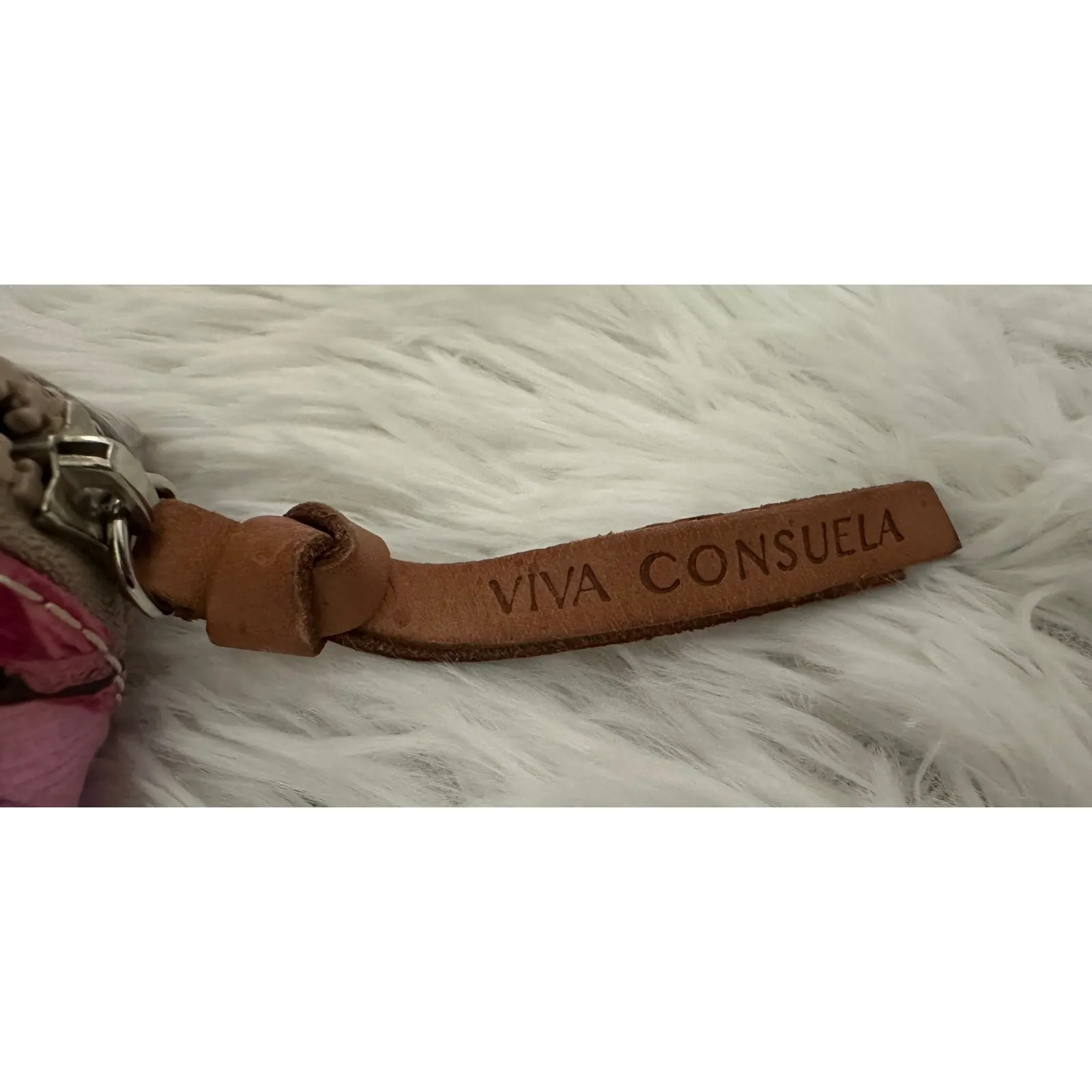 Consuela Brynn‎ Flamingo Cosmetic Toiletry Makeup Bag Case Pouch Rare HTF - Image 11