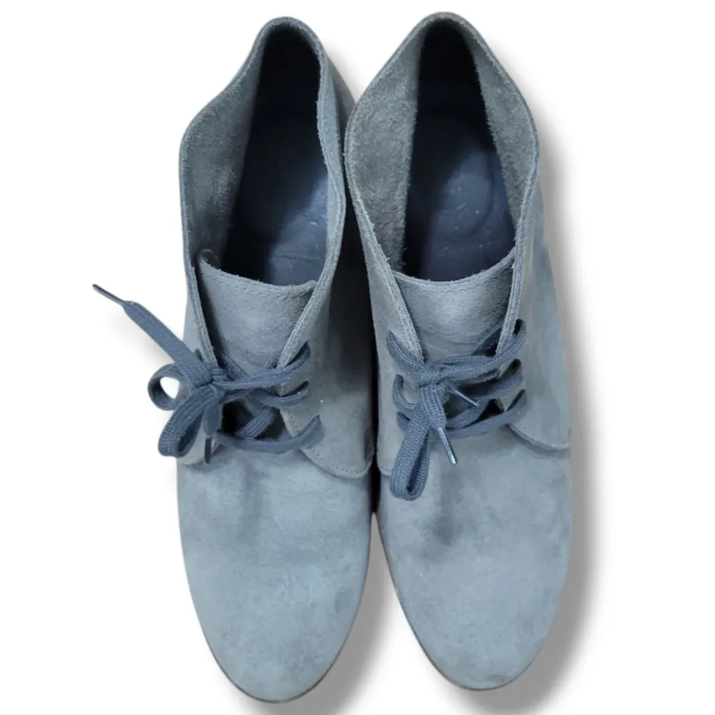 J.Crew Shoes Size 10 J.Crew Macalister Wedge Boots Suede Boots With Crepe Soles Women's Shoes - Image 4