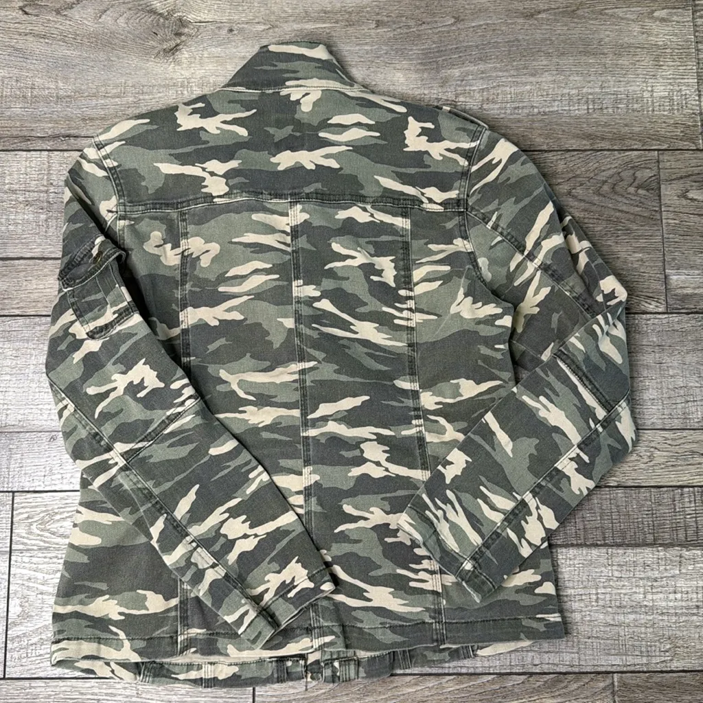 Kensie Camouflage Patterned Jacket - Image 7