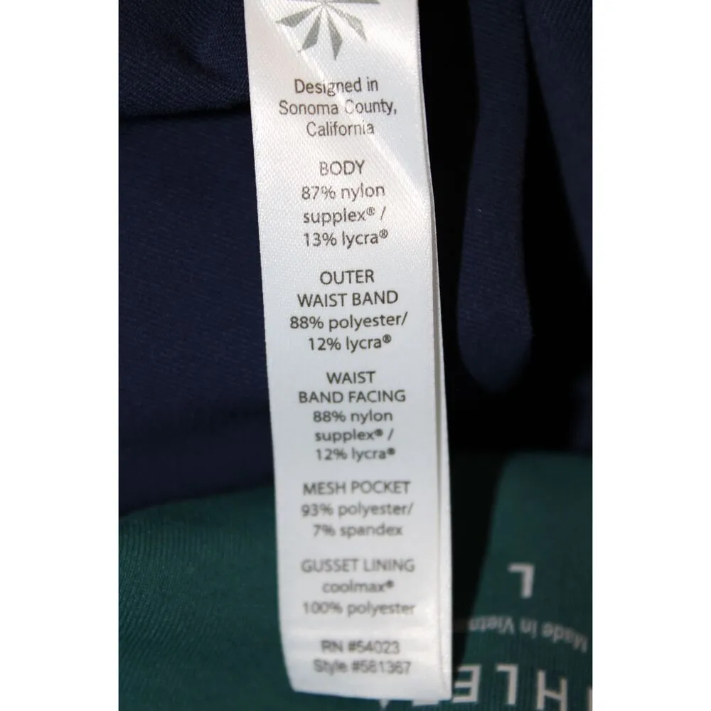 Womens Athleta Grenadine Airbrush Relay Skort Lines Blue Activewear Size Large L - Image 6