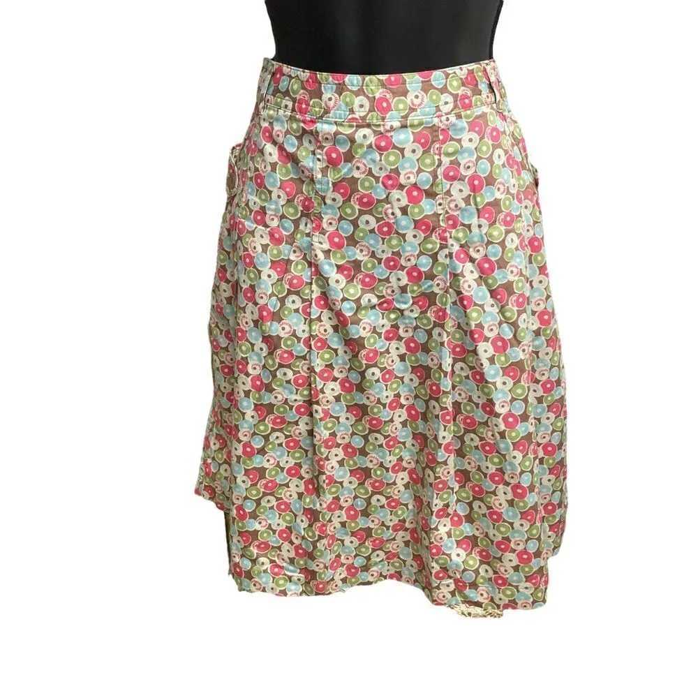 LIZ CLAIBORNE Petite Women’s Donut Circle Skirt Multicolored Size 2P‎ - Image 3