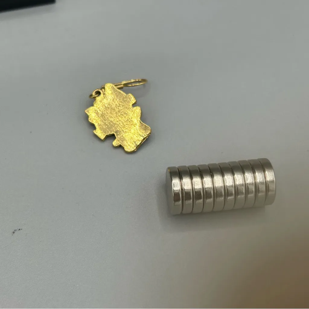 Cat Character Enamel Dangle Earrings - Image 5