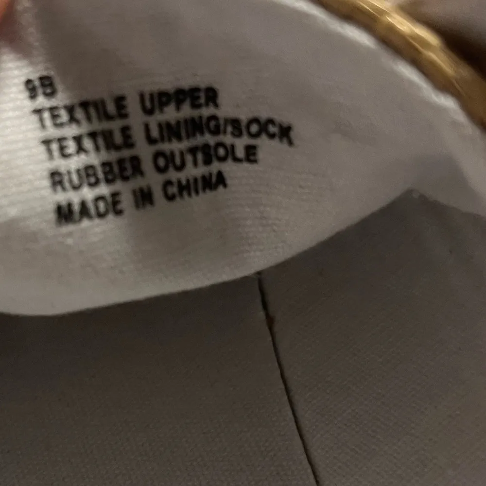 Jack Rogers Sneakers Lia Rope Sneaker in Tan Rattan Sz 9 NEW IN BOX NIB - Image 9