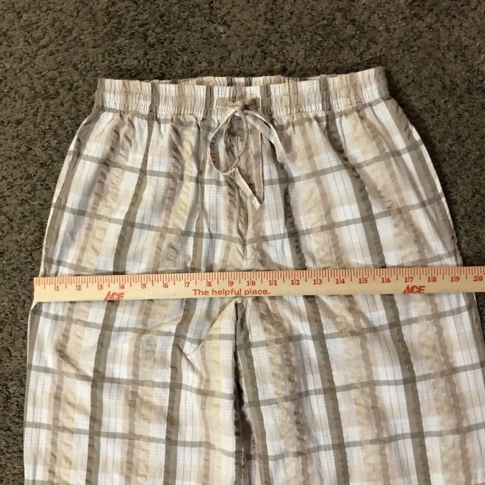 Chadwicks Pants Womens S Used Brown Plaid - Image 5