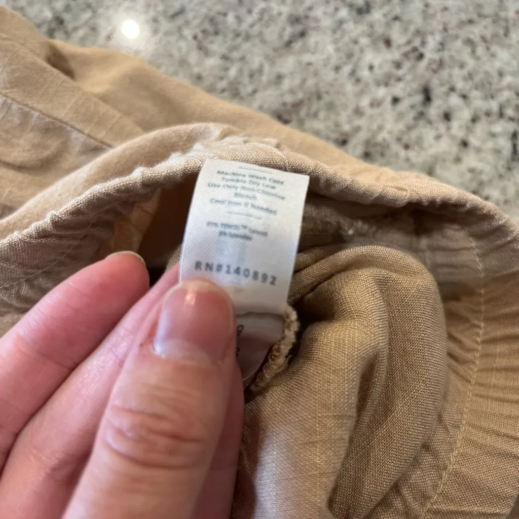 Marine layer  Allison Pant, tan - Image 10