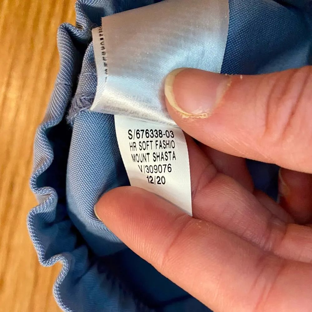 Old Navy Mount Shasta Soft Fashion Blue Comfy Shorts Womens Medium - Image 10