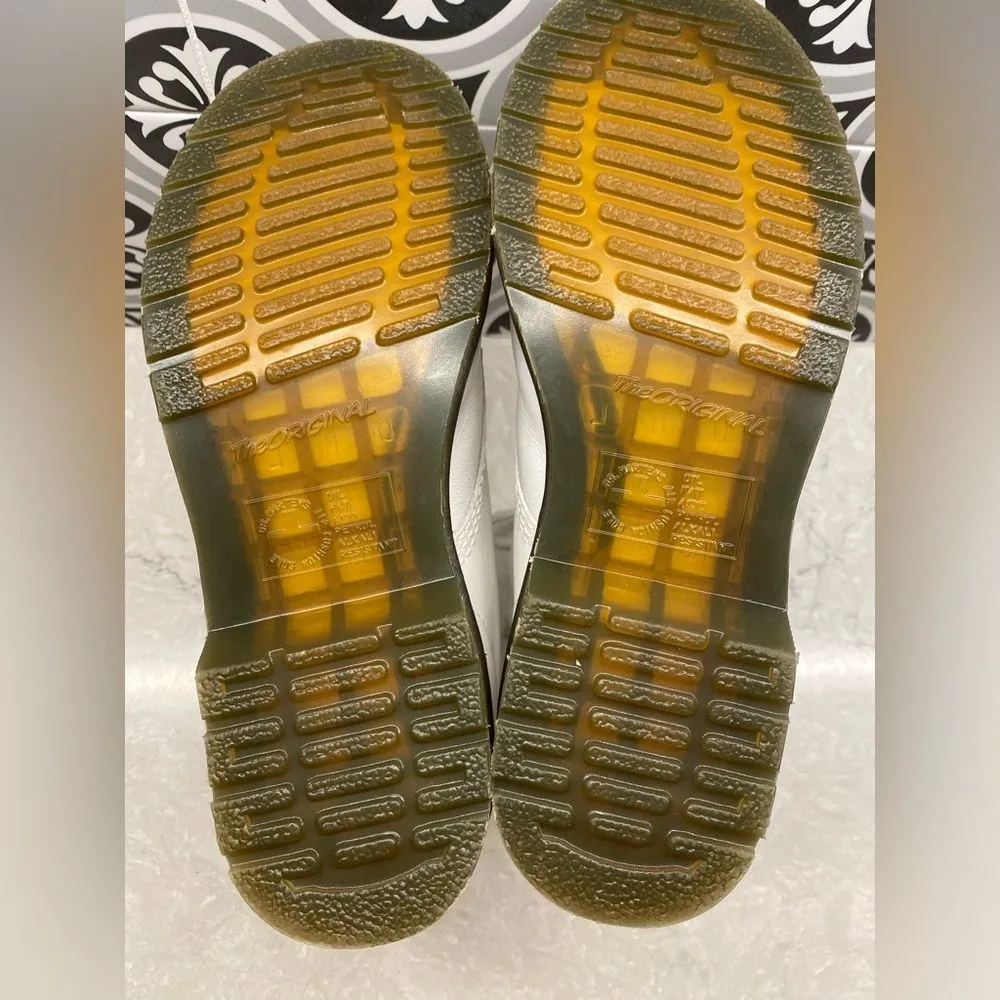 Dr. Martens 1460 Pascal 8-Eye Boot White Size Womens 8 - Image 6