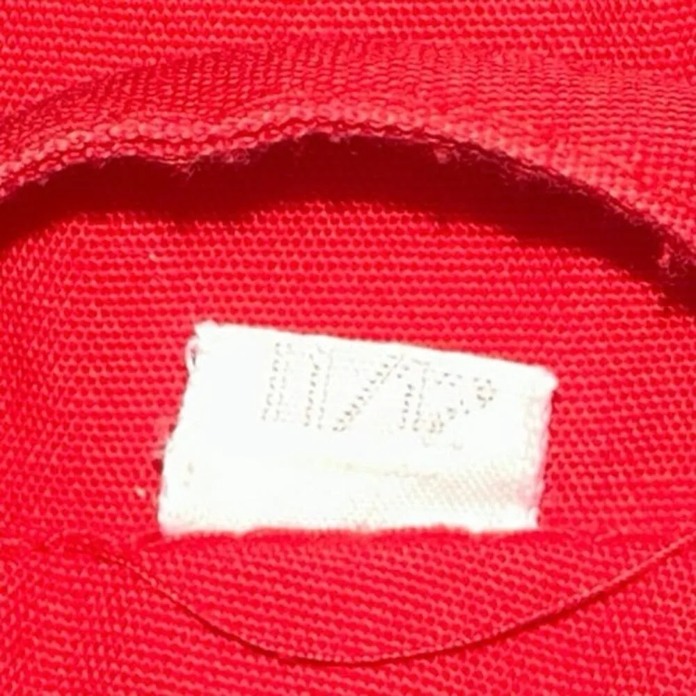 Saxton Hall Red Trench Coat Size L - Image 4