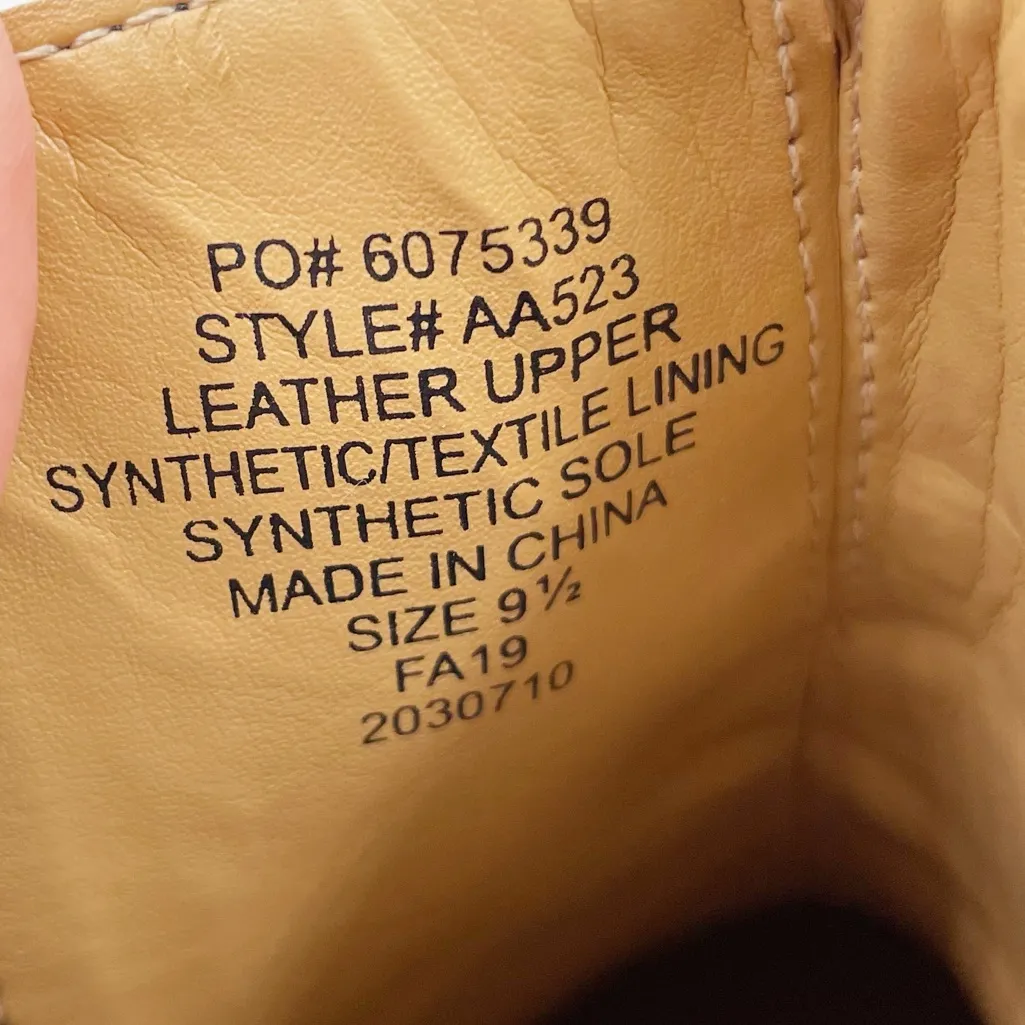 J. Crew Calf Hair Heeled Chelsea Boots Size 9.5 Ankle Bootie Brown Spotted AA523 - Image 7