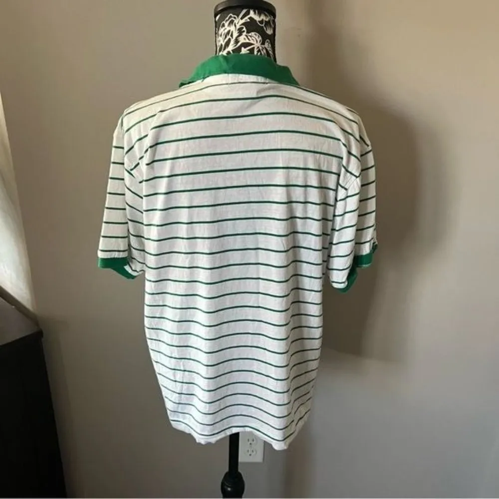 IZOD Vintage  Masters Augusta National Striped Women’s Large Short Sleeve - Image 7