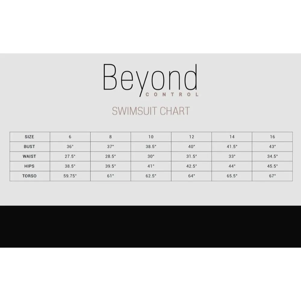 Beyond Control Womens Drape Front One Piece Swimsuit Black Size 10 - Image 6