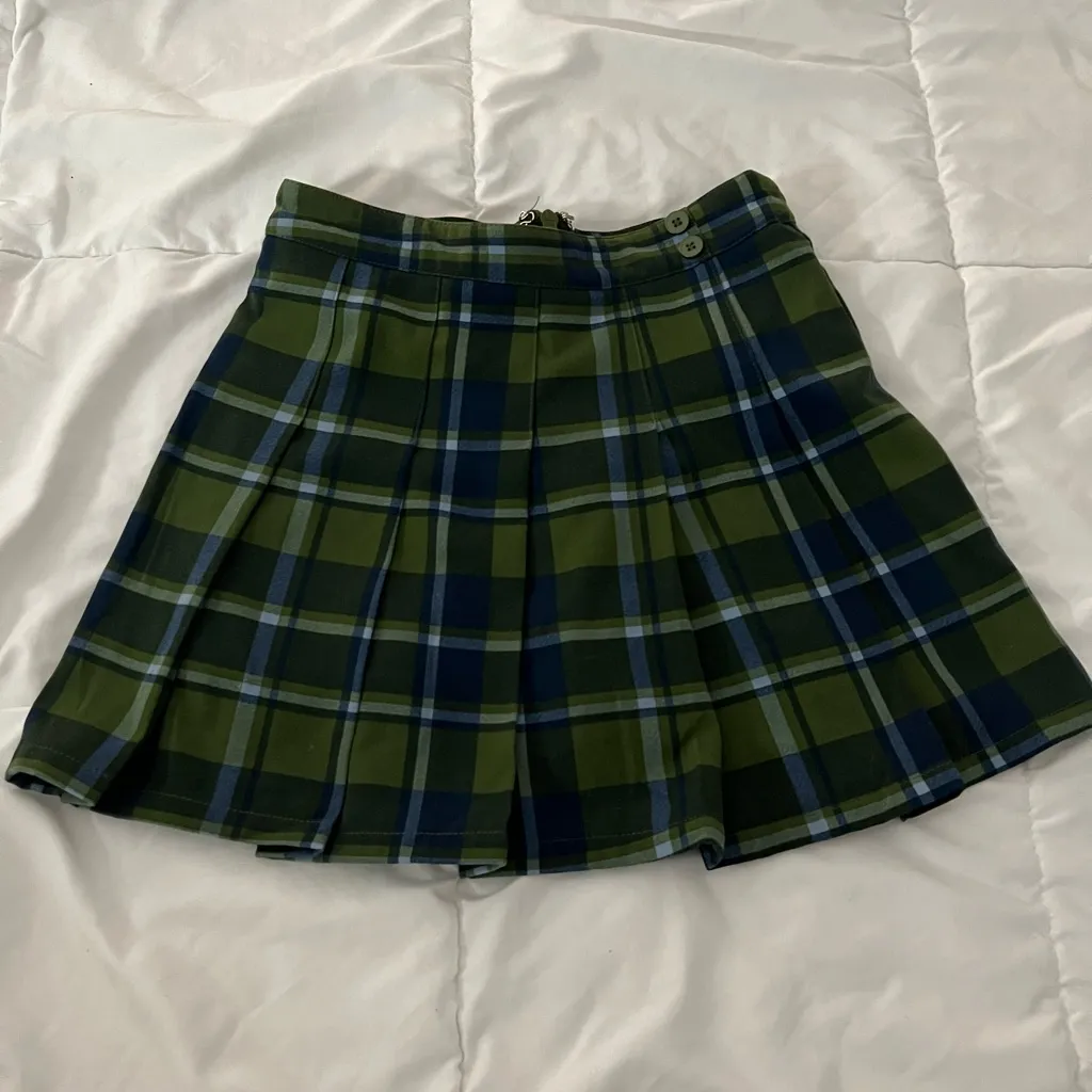 We Wore What plaid pleated tennis skort - Image 3