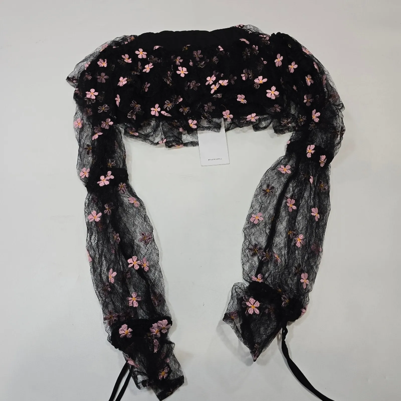 Lovers and Friends Juliana Top in Black and Pink XXS - Image 12