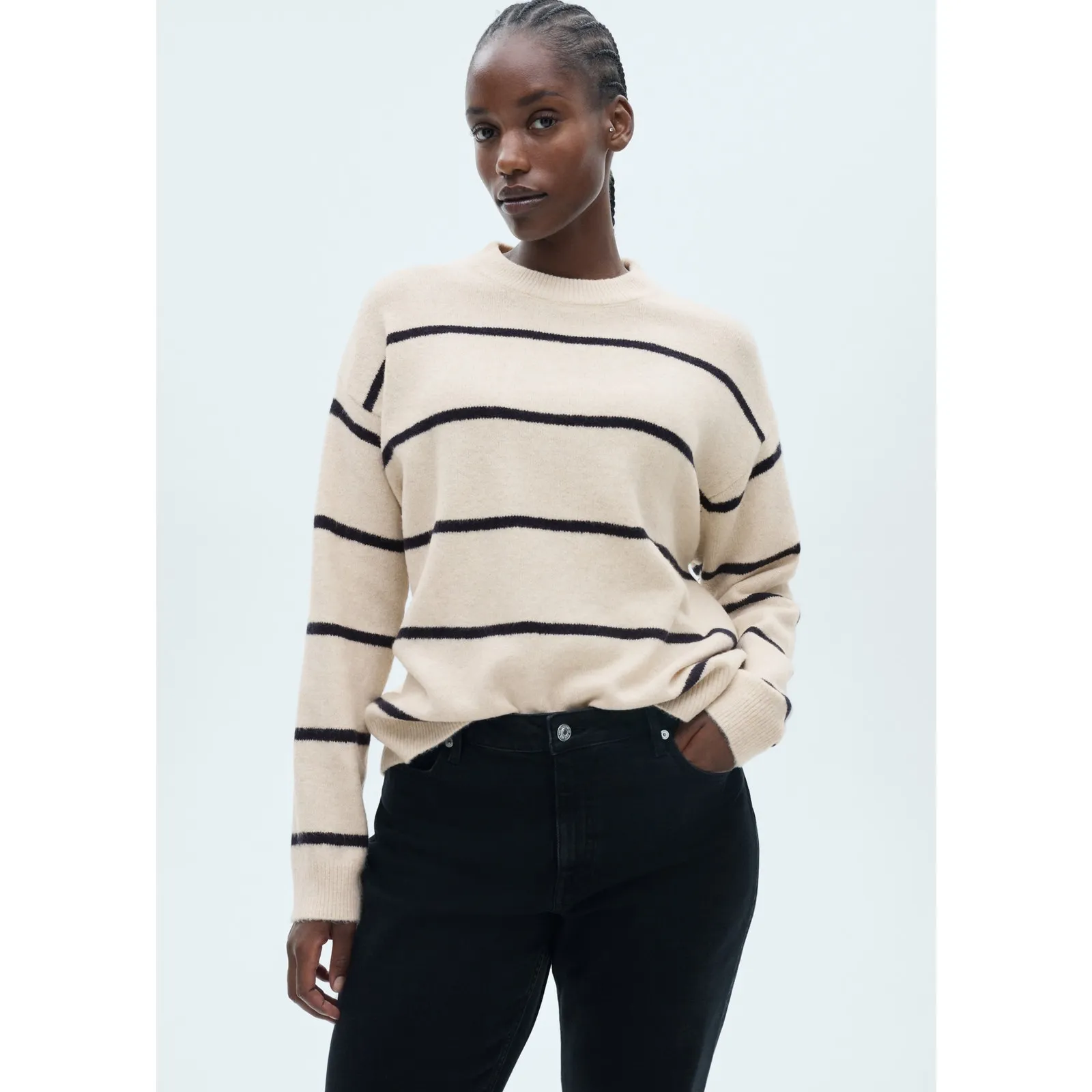 Mango  Striped Sweater - Image 15