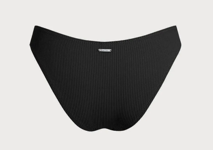 Rihoas Black Ruched Knot Bikini Top & Bottom Size M - Image 7