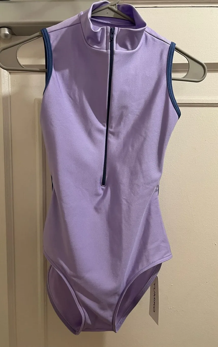 Yumiko dance leotard Purple Size L - Image 2