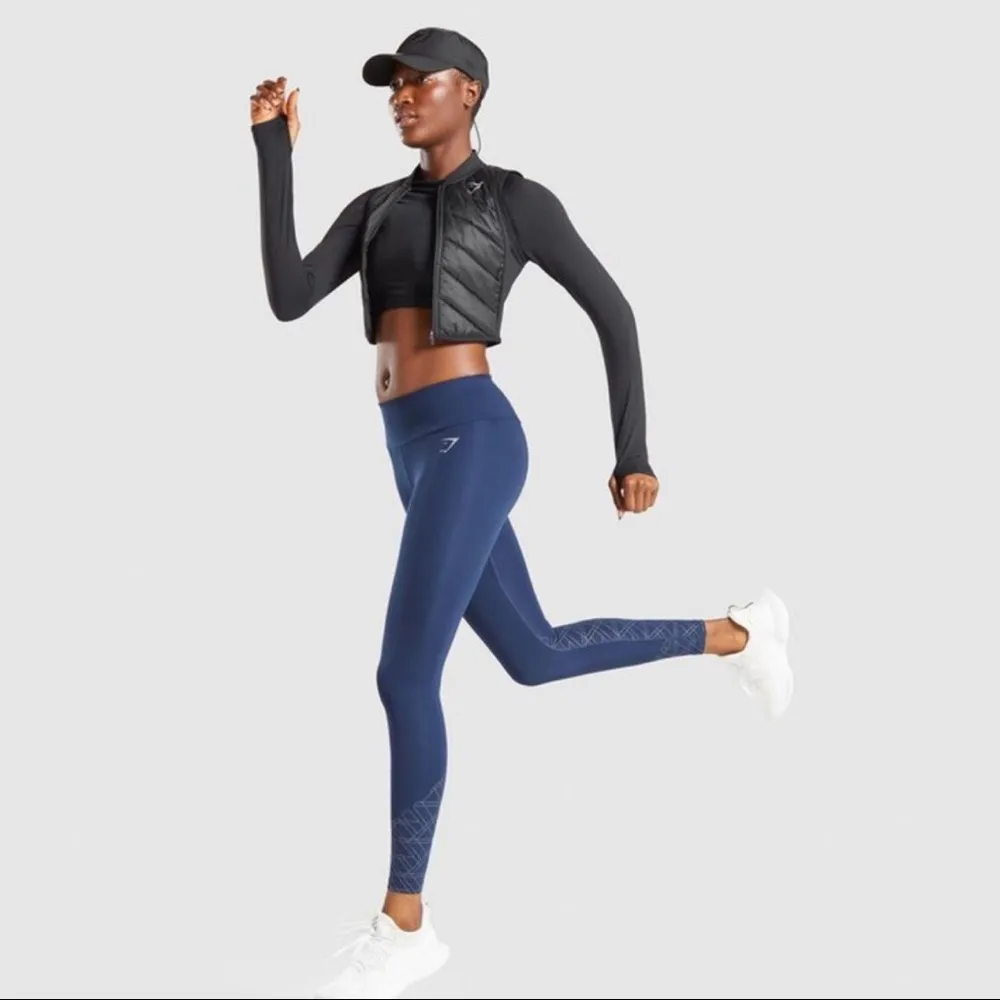 Speed Leggings. Navy Size S NWT - Image 6